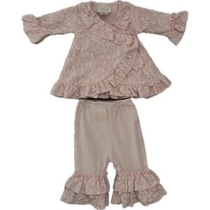 Baby girl pink 3 piece set